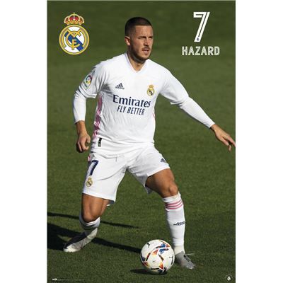 Poster Real Madrid Hazard