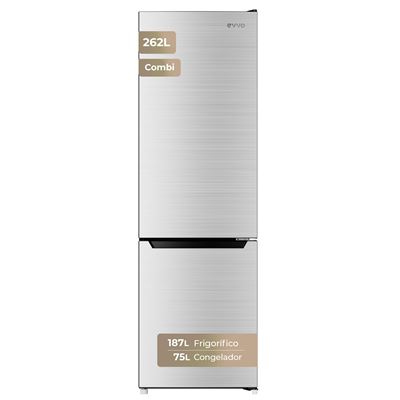 Frigorífico Combi Evvo F51 262l Inox E