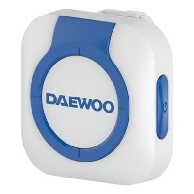 Rastreador Gps Daewoo D-c08 Pet 168h Batería Azul Y Blanco