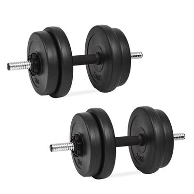 Juego De Mancuernas 14 Piezas 20 Kg, Vidaxl