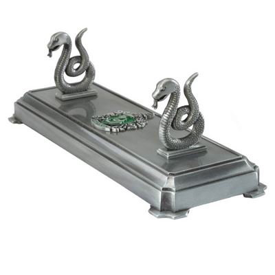Noble Collection Soporte Varita Slytherin Harry Potter