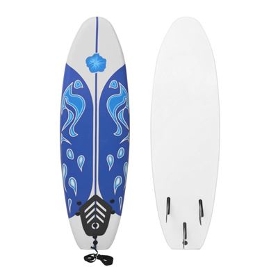 Tabla De Surf Vidaxl Azul 170 Cm