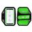 Funda móvil para correr Smartphones 5,8 pulgadas Impermeable de Baseus, Verde_0