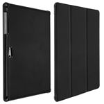 Funda libro ultrafina Microsoft Surface Go 10.1, Doble función soporte Negra