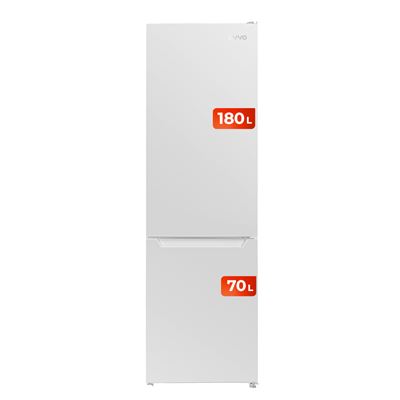 Frigorífico Combi EVVO F52 , Motor Inverter, Sistema de Enfriamiento Multi Air Flow, Luz LED Interior, ECO, Fast Cooling