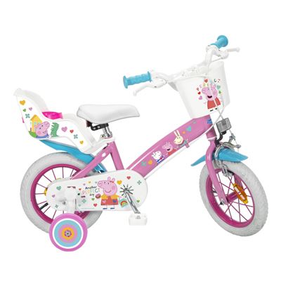 Bicicleta Infantil Toimsa 12"" Peppa Pig Rosa