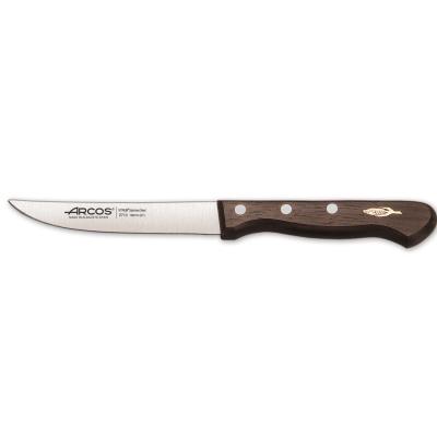 Cuchillo Para Verduras Arcos Palisandro 271000 De Acero Inoxidable Nitrum Y Mango De Madera De Palisandro Con Hoja De 10.5 Cm, Y Funda Hoja