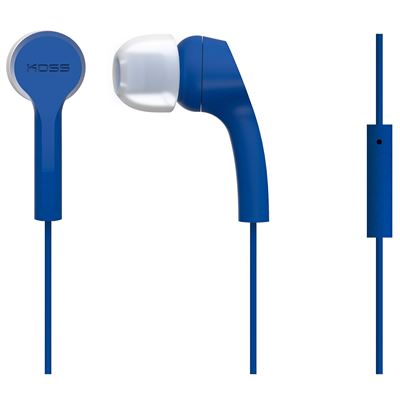 Auriculares Con Cable Y Micrófono Koss Keb9i Azul