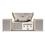 Tocadiscos retro Bluetooth de Crosley Switch 2 con altavoces externos