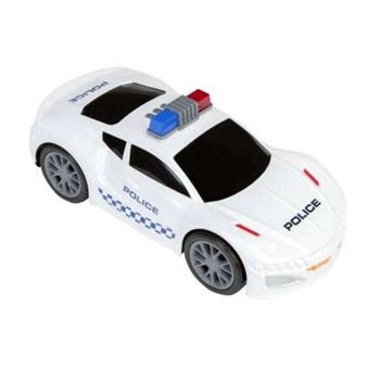 Coche policia 35 cm luz y sonido