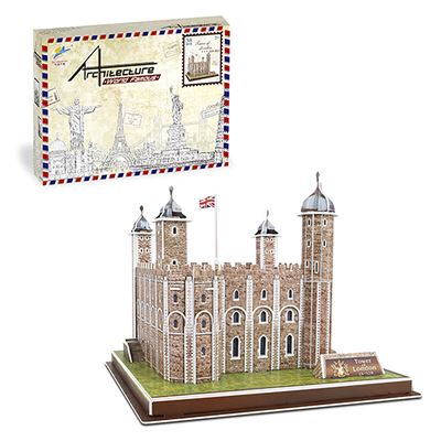 Puzle 3d Dam Torre De Londres 38 Piezas Multicolor