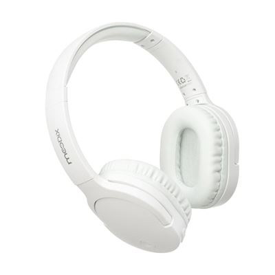 Auriculares De Diadema Moodix Ko23bt1100w Bluetooth, Blanco
