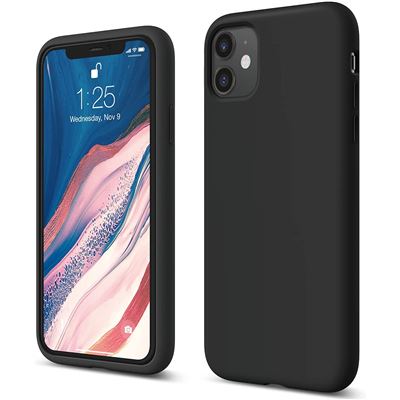 Carcasa Celular Funda Protector Case Silicona Para iPhone 11 - Variante  Color Negro — Atrix