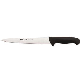Cuchillo fileteador  Arcos Colour - Prof  295525  de acero inoxidable y mango ergonómico - Negro - 1