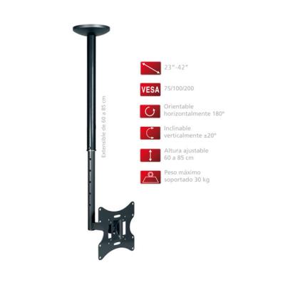 Soporte Tv Techo Fonestar Stv-666n 10"-30" 30kg Max