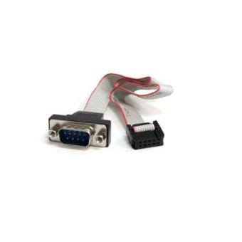 Adaptador StarTech.com Cabezal Bracket de puerto Serie RS232 Serial 0,4M con conexión a Placa Base - 1