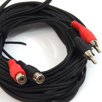 Alargador de audio 2 RCA (5 metros) - Cable de audio RCA - LDLC