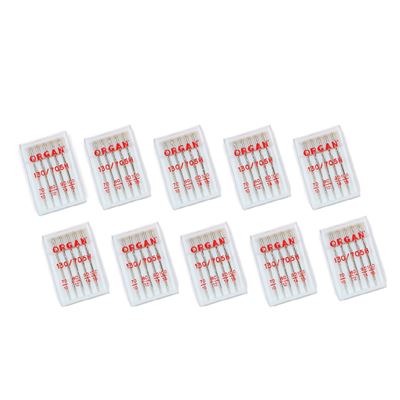 Agujas Para Máquinas De Coser Alfa 50 Unidades Gris