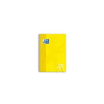 Bloc a4 Oxford Amarillo 80h 90gr Cuadricula 5x5 European boo - 1