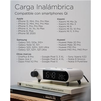 Cargador inalámbrico iPhone 8 / SE 2020