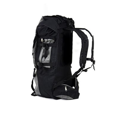 Bolso de viaje tipo mochila mochilero para camping Negro Maleta