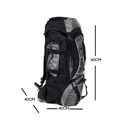 Bolso de viaje tipo mochila mochilero para camping Negro, Maleta / Trolley,  Los mejores precios | Fnac