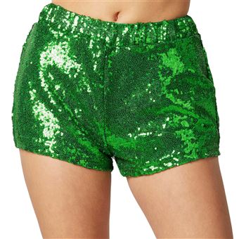 Pantalones cortos con lentejuelas - verde, XL, Juegos de Los mejores | Fnac