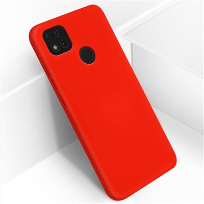 Cool Funda Silicona Roja para Xiaomi Redmi 9C
