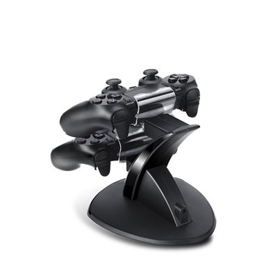 Stand De Sujeccion Y Carga Dam Para Mandos De Ps4. Color: Negro