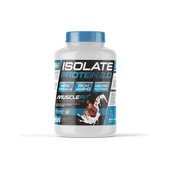 Proteina Isolada CFM 2kg - MuscleFit MUSCLECULT Creación de Músculo ChocoKit - 1