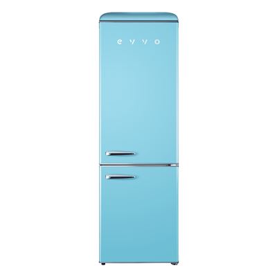 Frigorífico Combi Evvo F55 300l Azul Pastel E