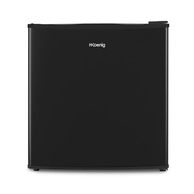 Mini Nevera Negra Fgx470 H.koenig, 45l Compacta, Silenciosa, Puerta Reversible, Termostato Ajustable, 39 Db