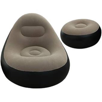 Sillón+reposapiés hinchable PLANET SD5851 MARRÓN - 1