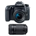 Canon EOS 77D + EF-S 18-55mm f/4-5.6 IS STM + EF-S 55-250 mm f/4-5,6 IS STM