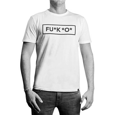 Camiseta FU*K*O Logo FU*K*O* de manga corta para Hombre algodón S