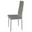 2 sillas de comedor de poli piel, Gris_3