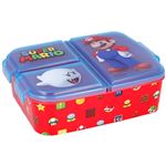 Lonchera Super Mario bros rojo 6 x 17 13 cm stor sandwichera con compartimentos varias licencias disponibles disney frozen