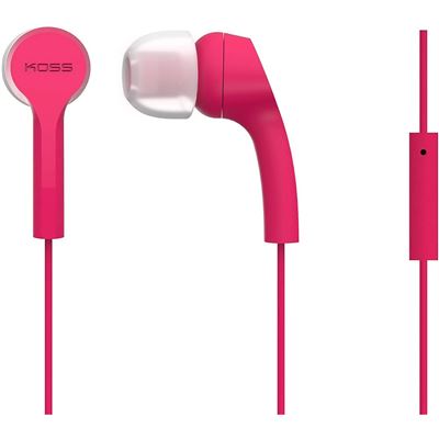 Auriculares Con Cable Y Micrófono Koss Keb9i Rosa
