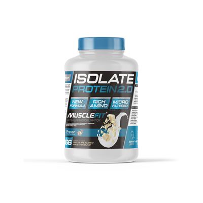 Proteina Isolada Cfm 2kg - Musclefit Musclecult Creación De Músculo Chocolate Blanco