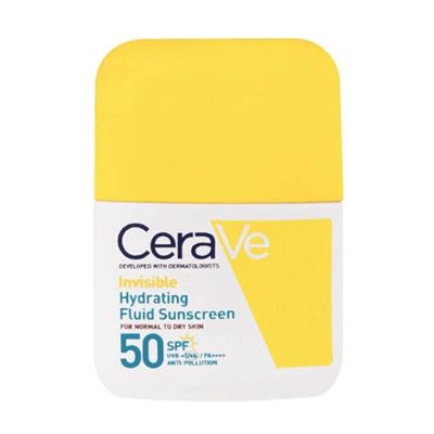 Crema Solar Facial Cerave Fluido Invisible Hidratante Spf50+ 50ml