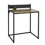 Escritorio SoBuy FWT66-SCH MDF Metal H90 cm Negro