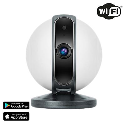 De Seguridad Inteligente wifi motorizada 360° smartphoneapp 7hsevenon home 7h sevenon vigilancia app con microfono y