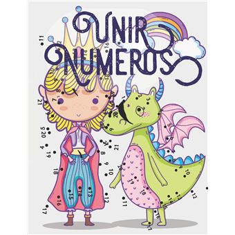 Unir Numeros : Libro de actividades para niños 4-10 años - 64 páginas - Formato a4 - 1