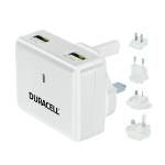 Cargador Duracell Dr6001w Interior Color Blanco - Cargador para teléfono móvil