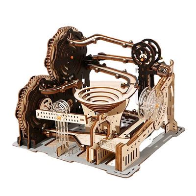 Maqueta De Madera 3d Dam, Diseño De Vía Mecánica Con Movimiento 133 Piezas Madera
