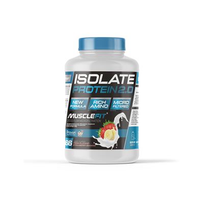 Proteina Isolada Cfm 2kg - Musclefit Musclecult Creación De Músculo Fresa Y Plátano