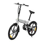 Bicicleta eléctrica SmartGyro Crosscity 20" blanco