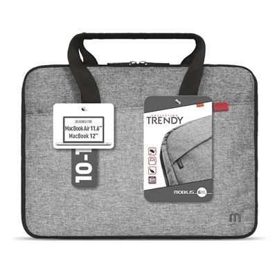 Mobilis Gris Maletín 14'' Impermeable Trendy - Chinos