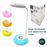 Flexo recargable LED 3w 180 lumen smd y funcion rgb 6.400k bateria incluida 1000mah_0