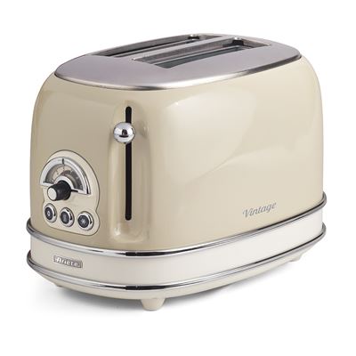 Tostador Ariete Beaster Vintage Beige Con Tostiklemmen
